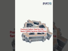 Servizi di taglio a fiamma CNC di acciaio al carbonio di alta qualità dalla Cina