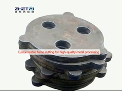 Taglio a fiamma personalizzabile per la lavorazione dei metalli di alta qualità