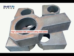 Piastre in acciaio per taglio plasmatico CNC ad alta precisione