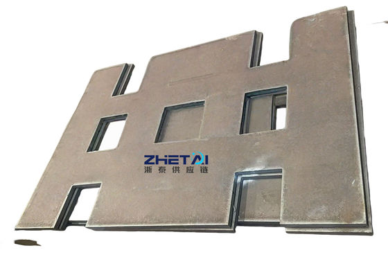 Produzione di parti metalliche personalizzate mediante taglio a fiamma CNC